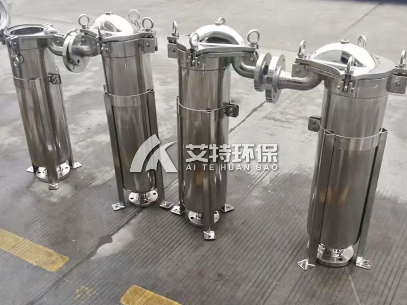 顶入式304单袋式过滤器