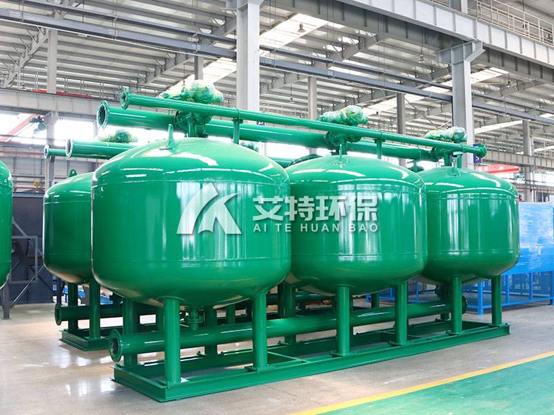 三罐浅层砂过滤器