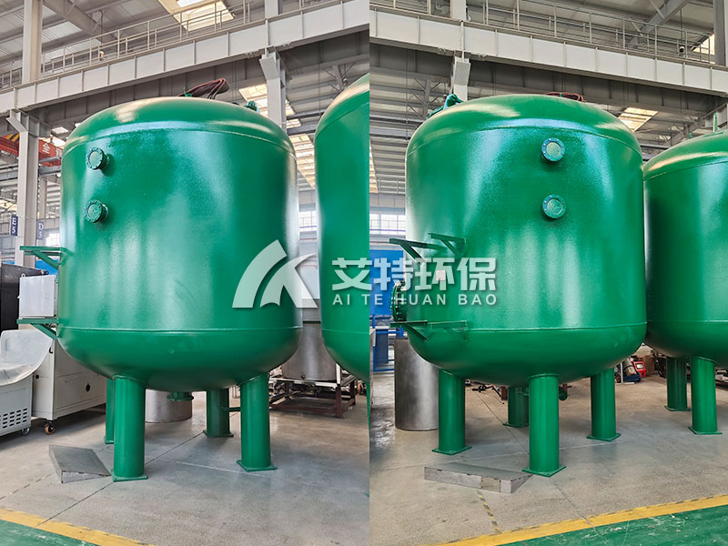 石英砂过滤罐碳钢衬胶材质