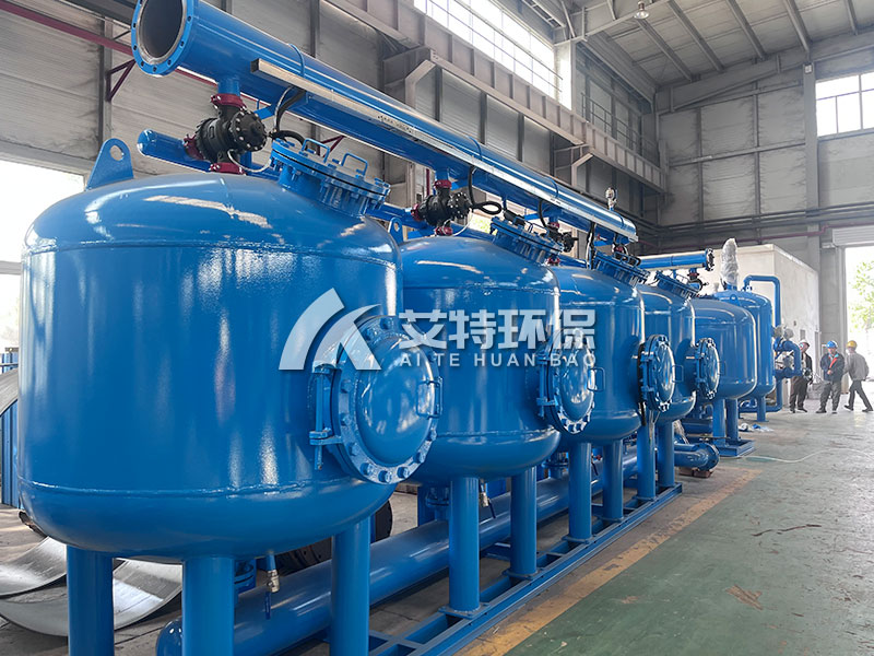 四罐并联浅层砂过滤器