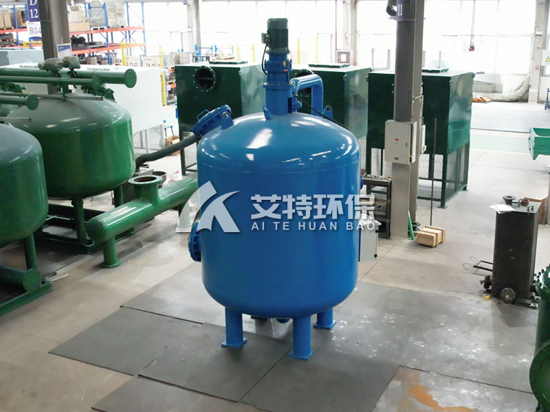 纤维球过滤器滤速高、纳污量大