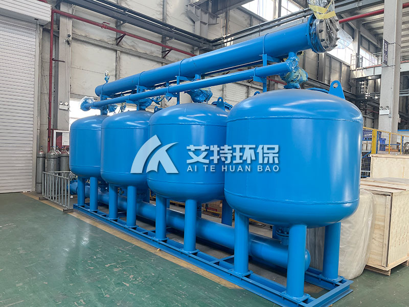 炼钢厂冷却水及浊水系统项目：高速过滤器提高水的循环利用率