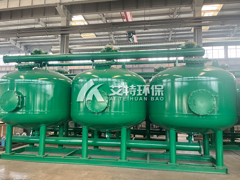 浅层砂旁滤器在干法除尘泵房的应用：高效去除水中的悬浮物和杂质