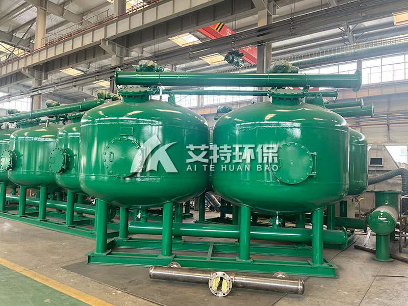 浅层砂旁滤器在水泵站的应用：反洗耗水量是传统砂滤器的30%