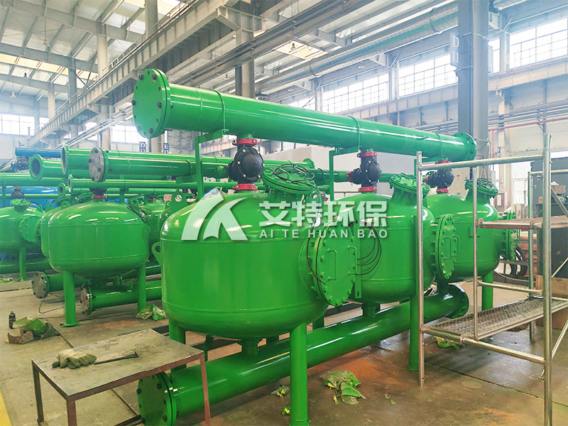 焦化公司循环水过滤：浅层砂过滤器提高换热效率、节能降耗