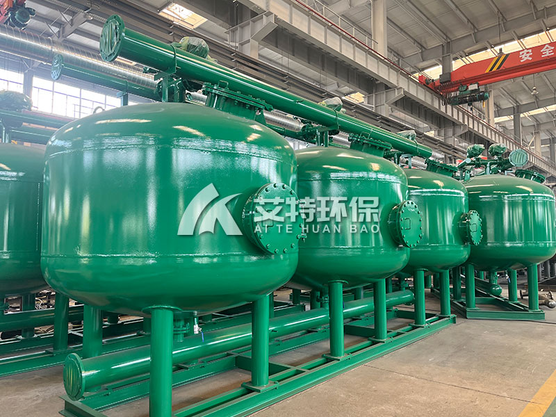 循环给水中使用浅层砂过滤器：提高水质、降低浊度