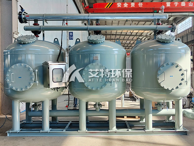 砂石过滤器——高标准农田滴灌喷灌水源必备设备