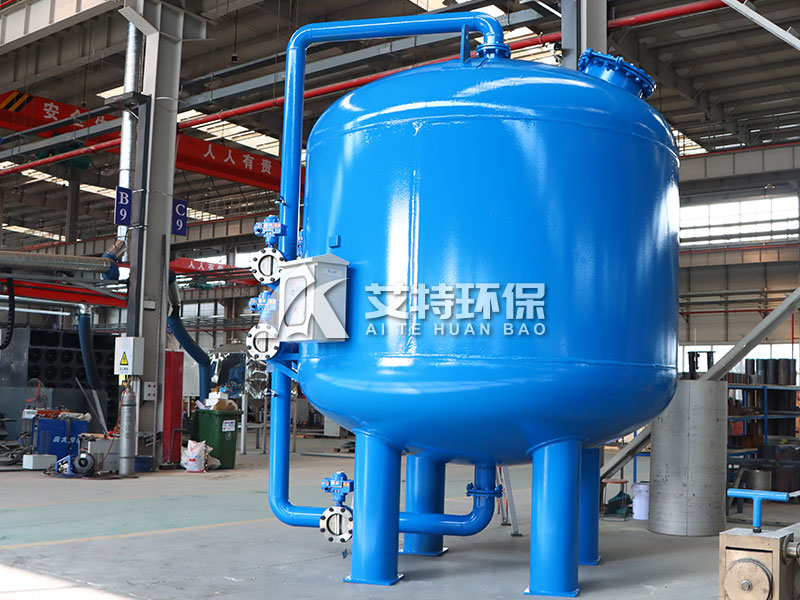 自动反冲洗多介质过滤器立式安装